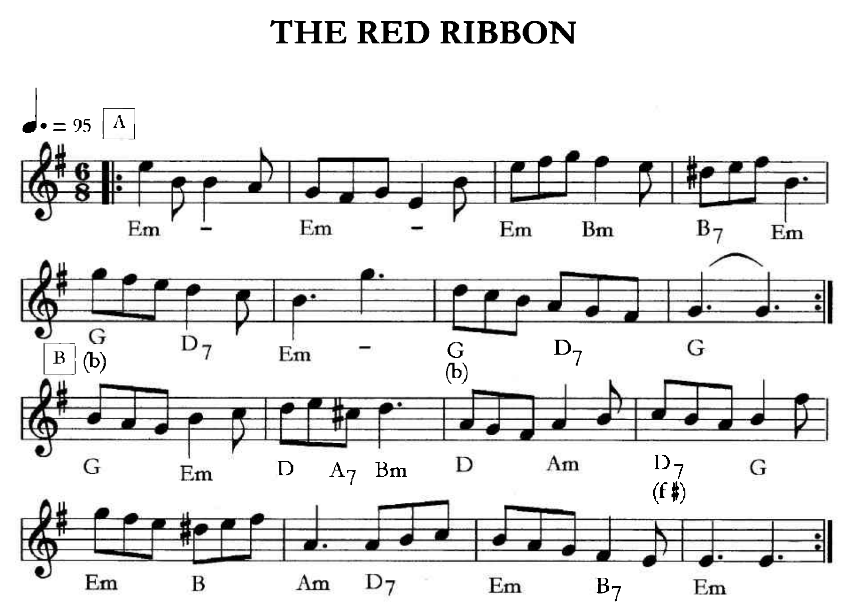 Red Ribbon, The (music)